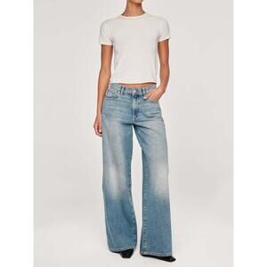 DL1961 Zoie Wide Leg Relaxed Vintage Jeans Women’s Y2K Cotton Size 32‎ SKU13321